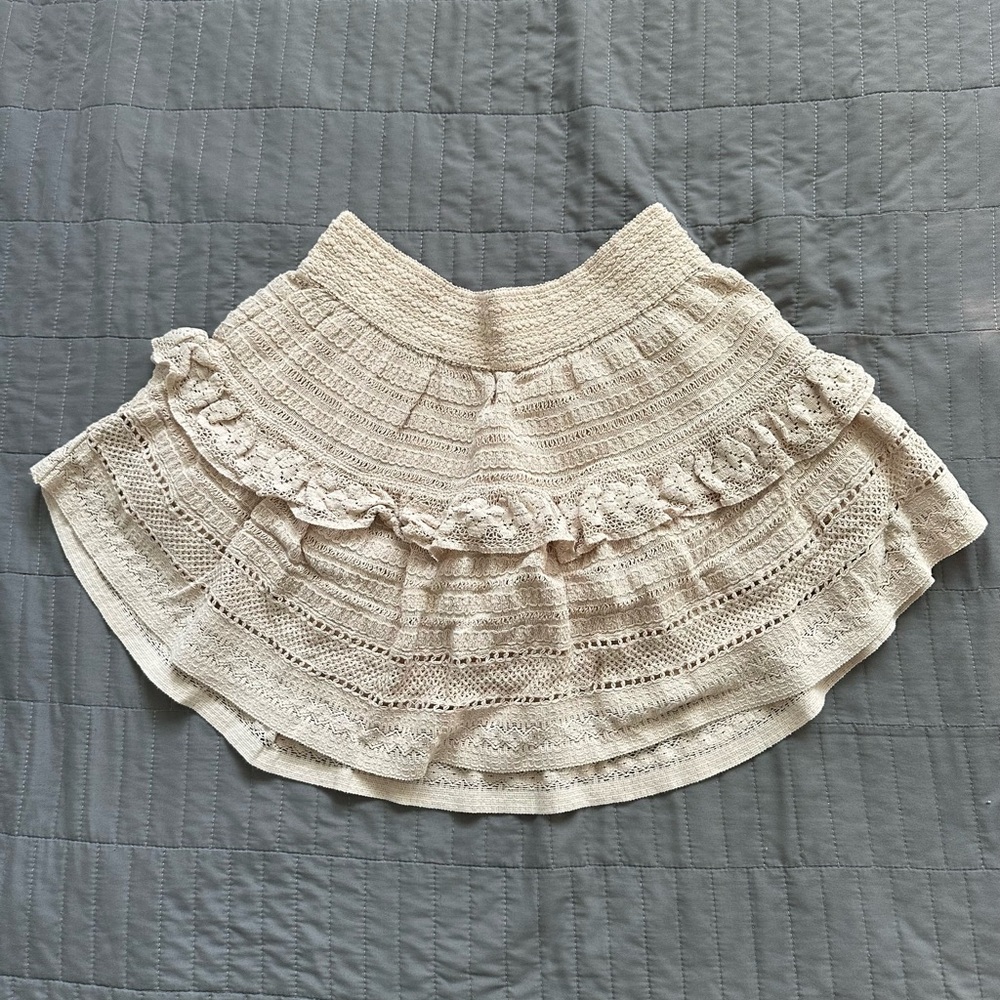 Aerie Tan Skirt | NOT WORN | Size Medium